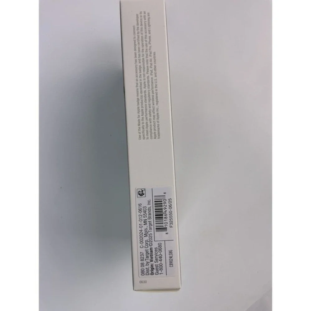 Heyday Lightning to USB-A Charging Cables Lot 6ft Marble + 4ft Black‎ – New